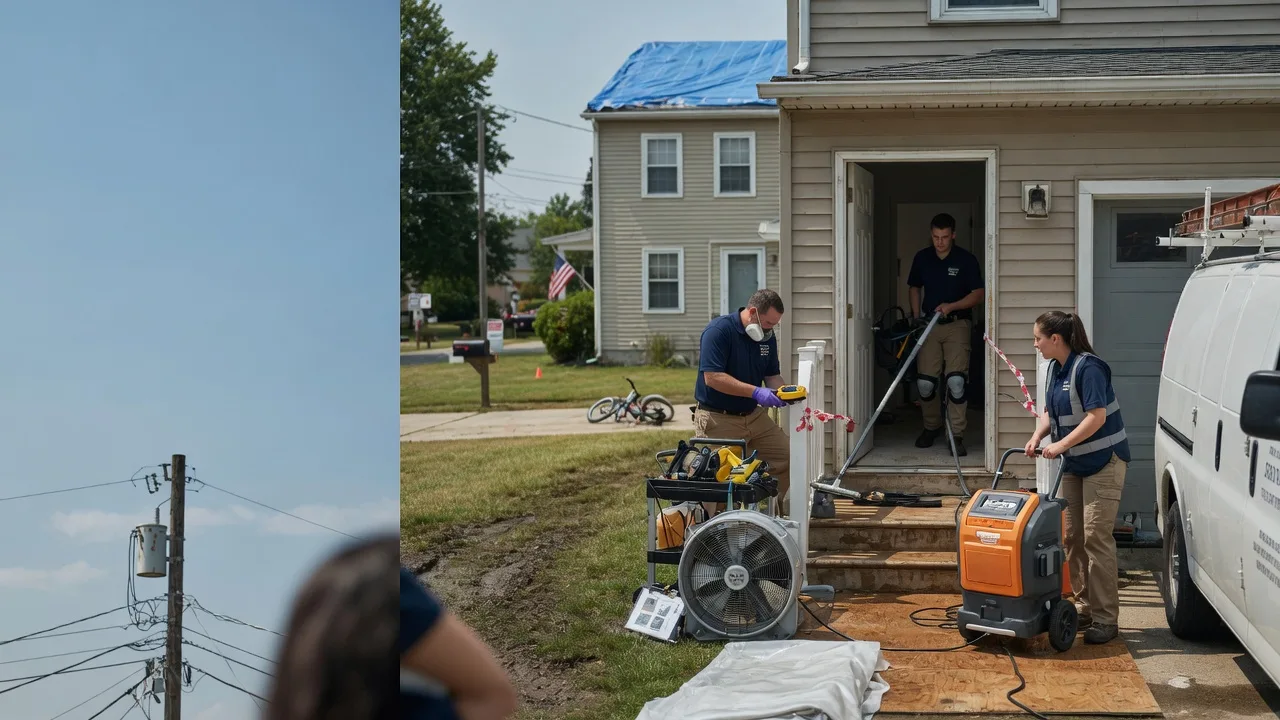 Water Damage Repair in Olpe, KS near me